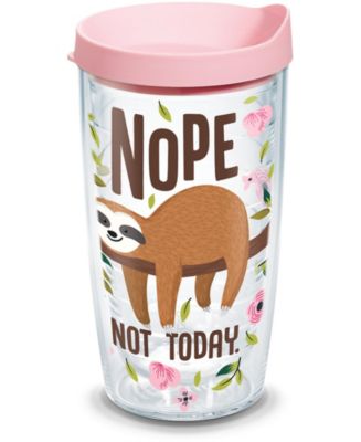 Tervis Tumbler Tervis Sloth Nope Not Today Made in USA Double Walled ...