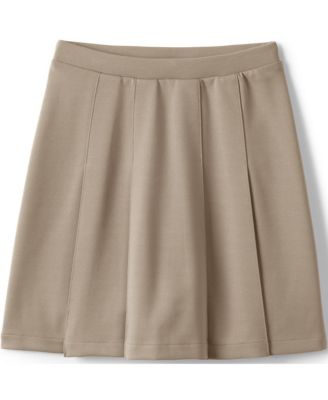 Little Girls Ponte Pleat Skirt Top of Knee
