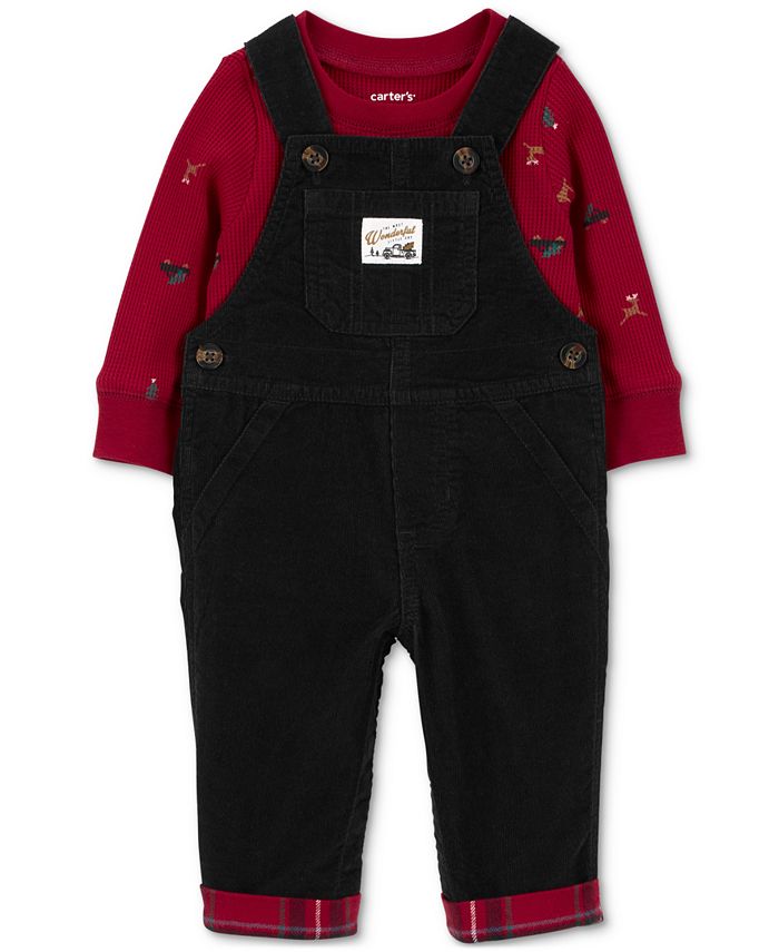 Carters baby boy discount overalls
