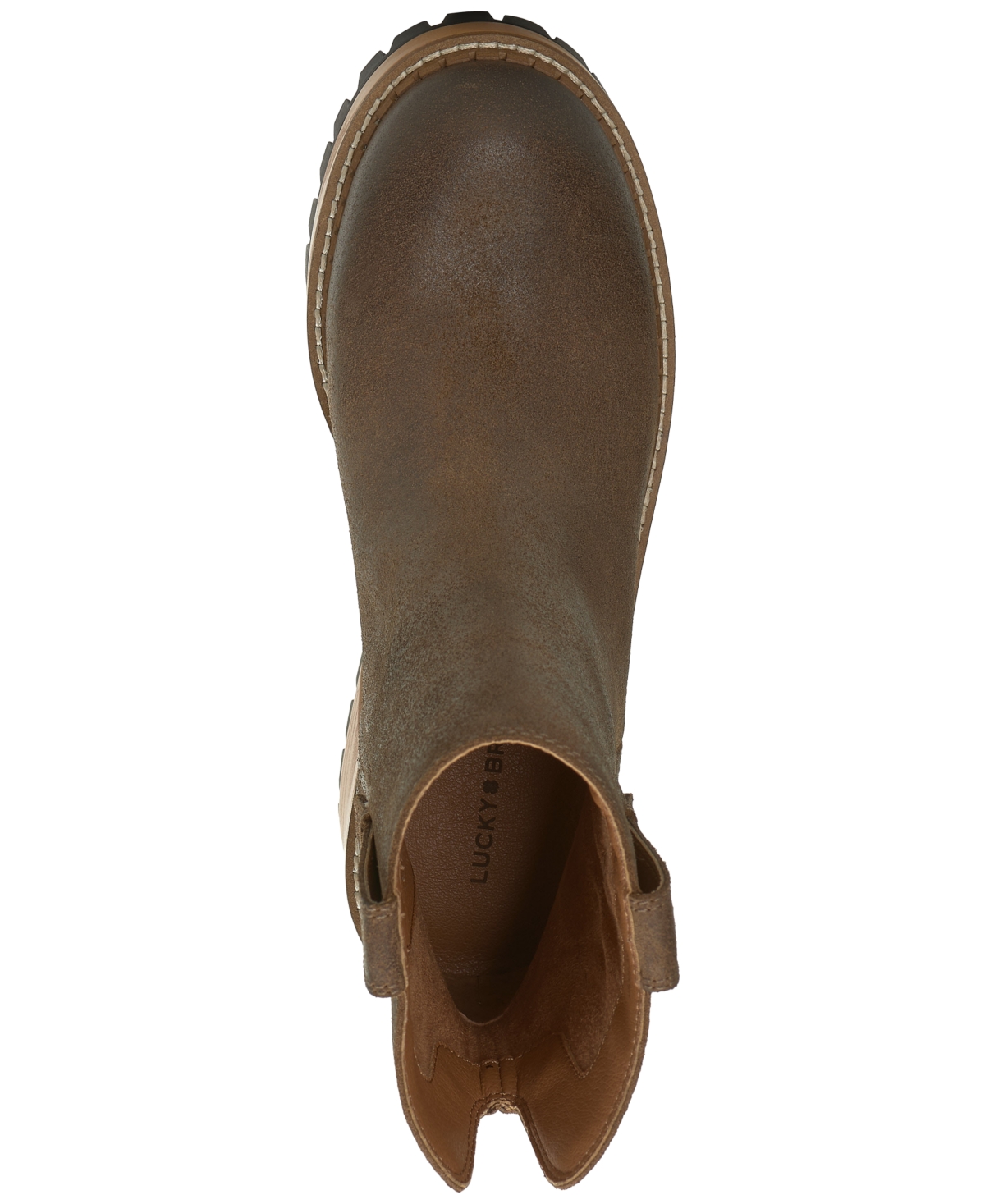 Lucky Brand Women's Rhoslyn Platform Lug Sole Boots