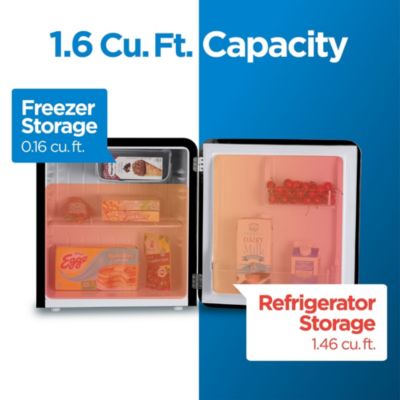 1.6 Cu. Ft. Retro Refrigerator