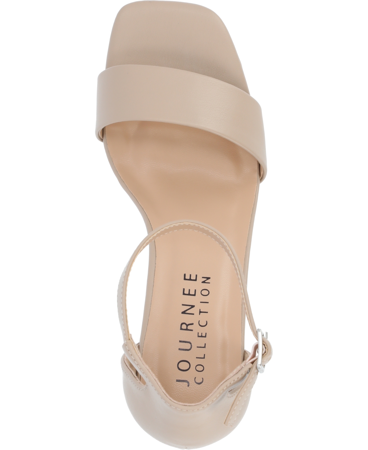 Journee Collection Collection Women's Wide Width Supernatural Tru Comfort Foam Valenncia Pumps Warm Shades In Neutral