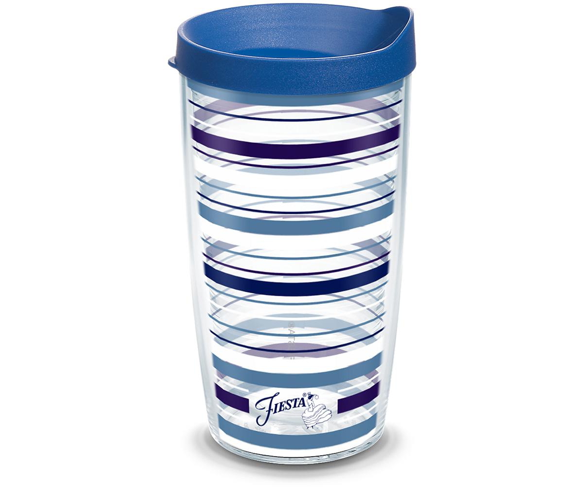 Tervis Tumbler Tervis Fiesta Lapis Stripes Made In Usa Double Walled Insulated Tumbler Travel Cup Keeps Drinks Cold In Open Miscellaneous