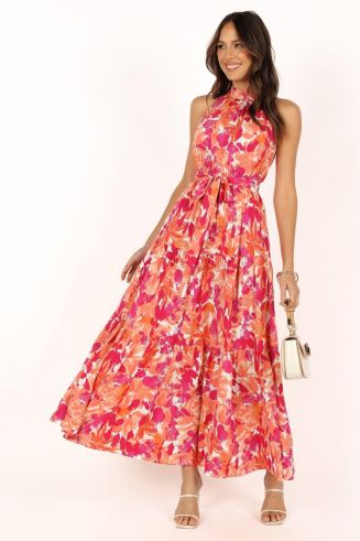 Petal and Pup Women's Caroline Maxi Dress - Red Orange