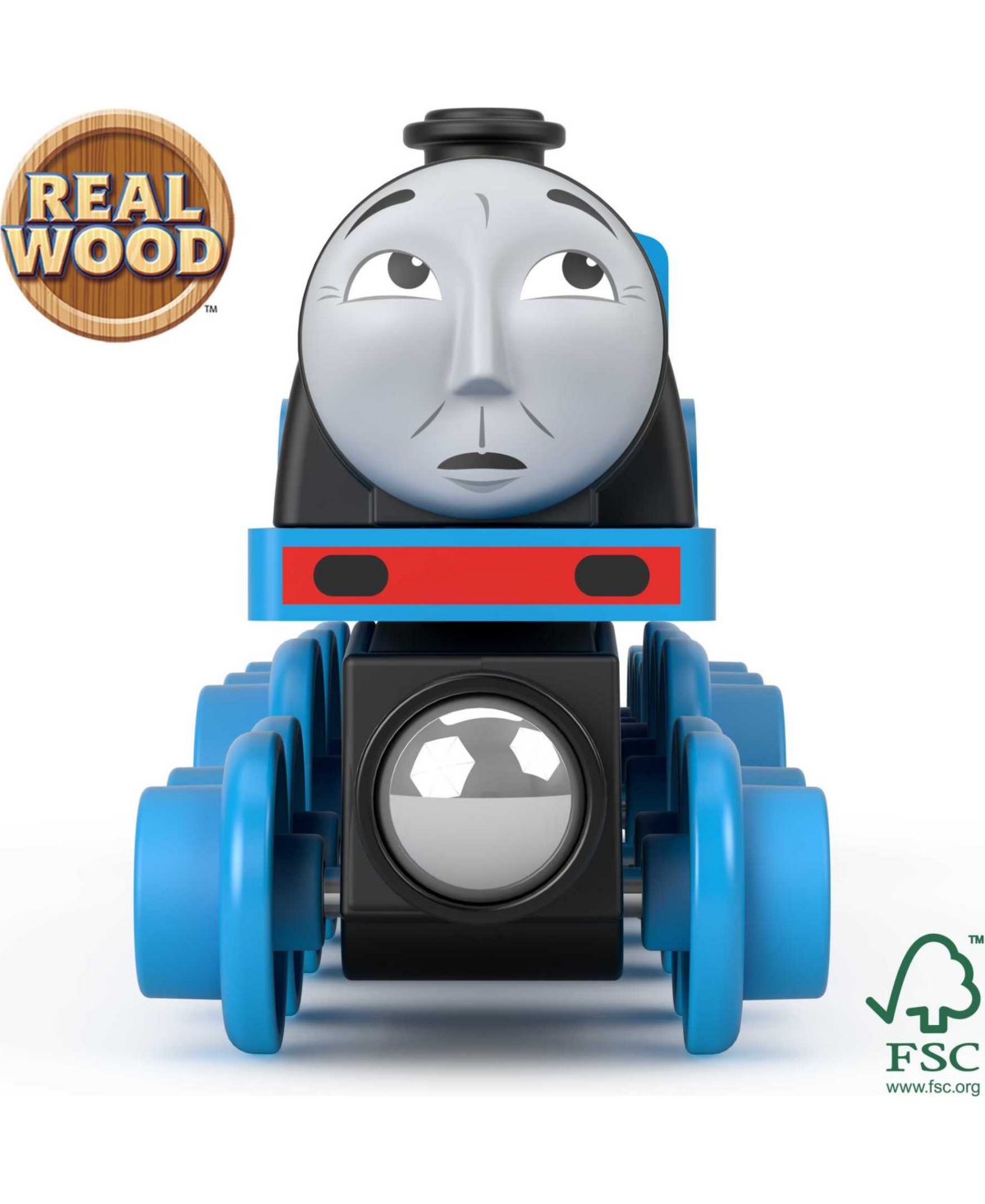 Fisher Price Thomas Friends Wooden Railway Gordon Engine and Coal-Car Toy Train