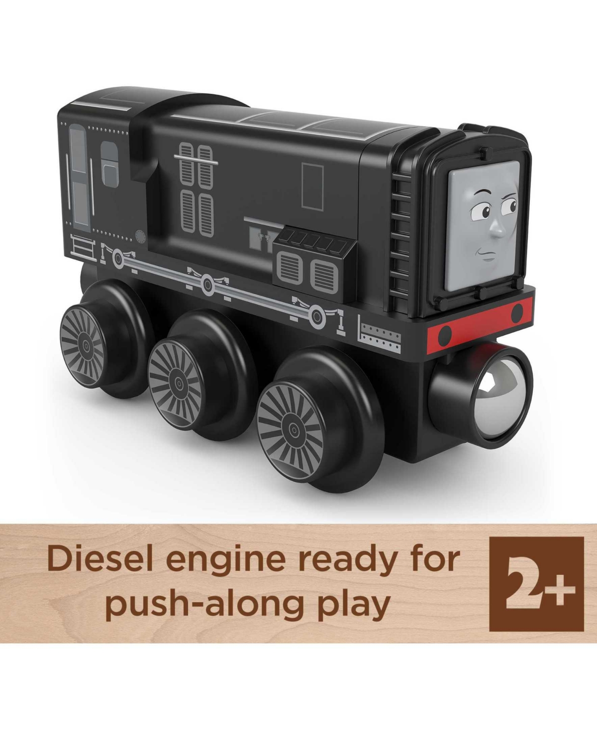 Shop Fisher Price Fisher-price Thomas & Friends Wooden Railway Diesel Engine In Multi