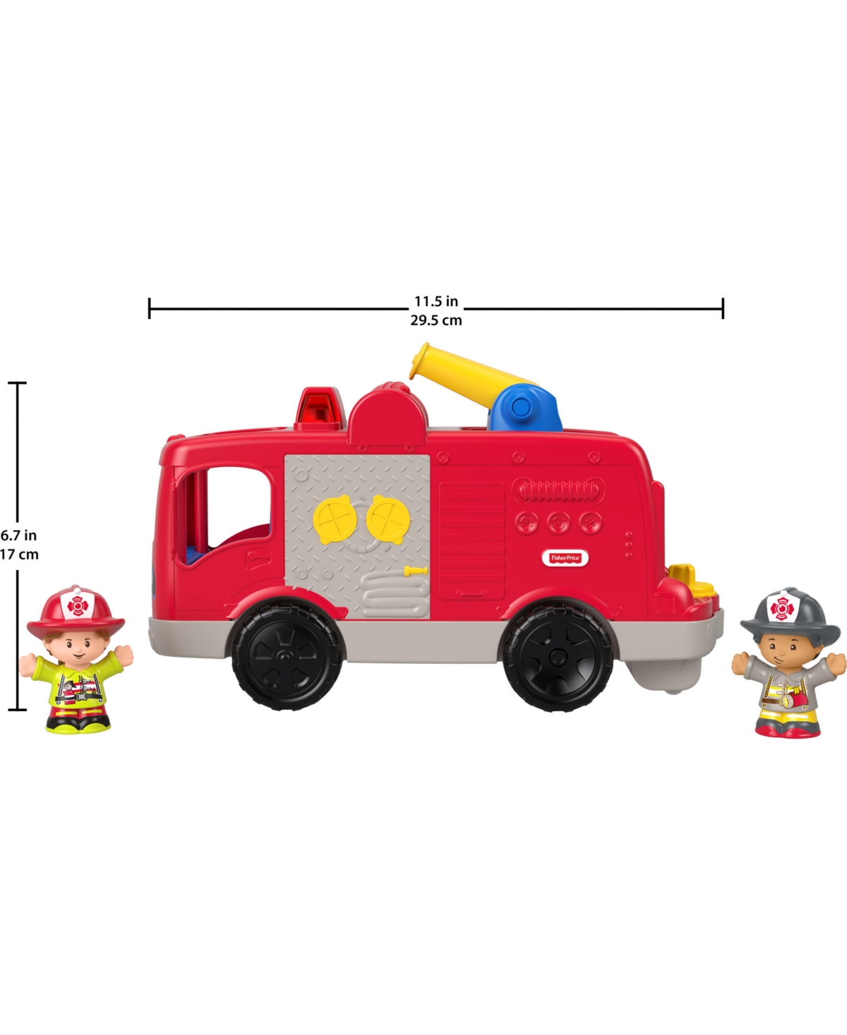 Shop Fisher Price Little People Helping Others Fire Truck In Multi