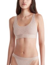 Buy Calvin Klein Underwear Grey Solid Non Wired Lightly Padded Sports Bra -  Bra for Women 8468313
