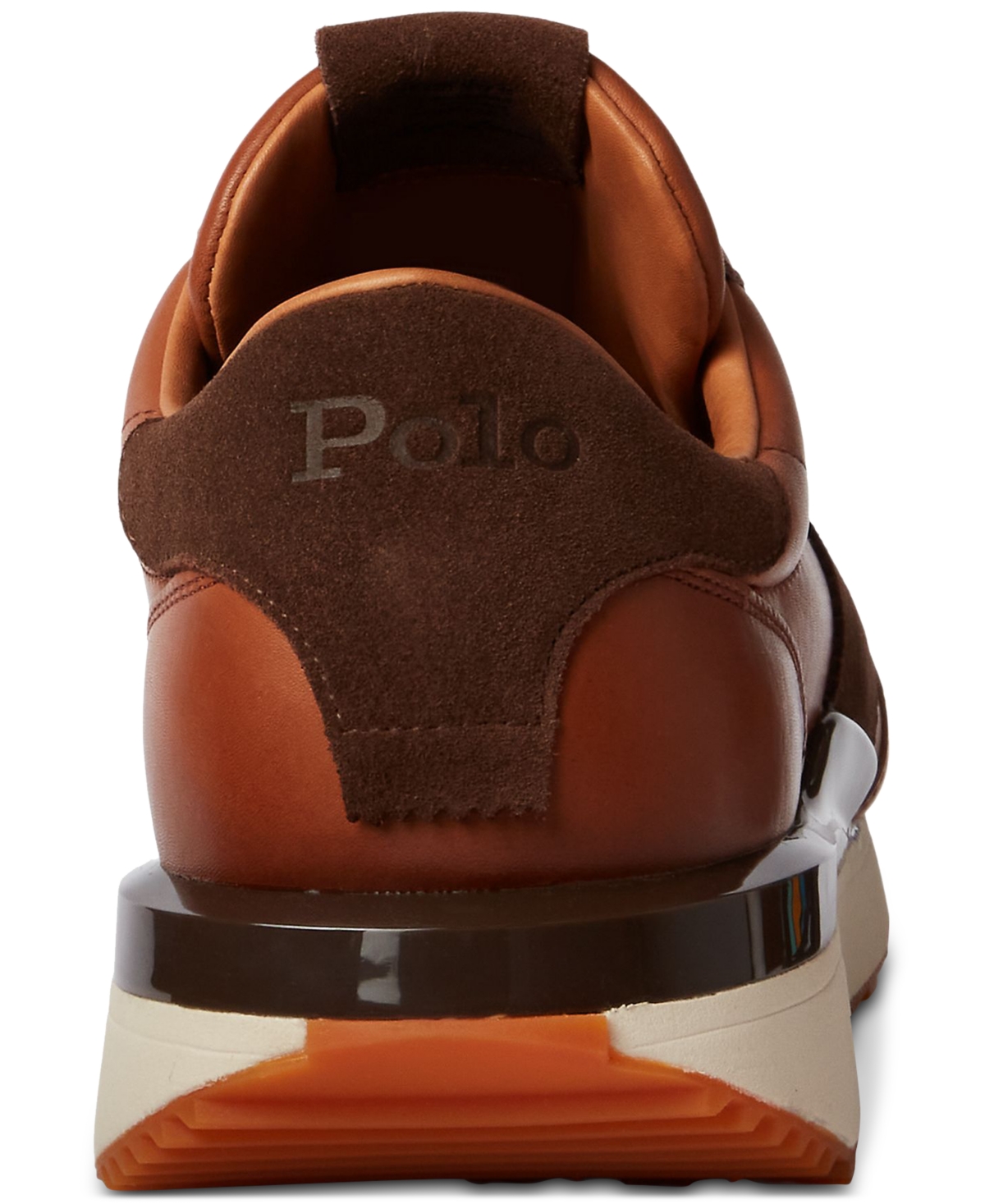 Shop Polo Ralph Lauren Men's Train 89 Lace-up Sneakers In Polo Tan