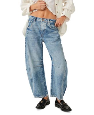 Women's We The Free Good Luck Mid-Rise Barrel Jeans