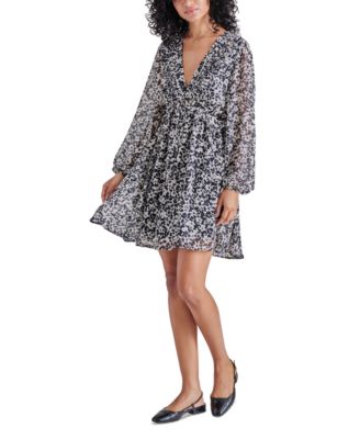 Steve Madden - Women's Rami Floral Chiffon Dress