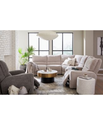 CLOSEOUT! Deklyn 106" 3-Pc. Zero Gravity Fabric Sofa with 2 Power Recliners, Created for Macy's