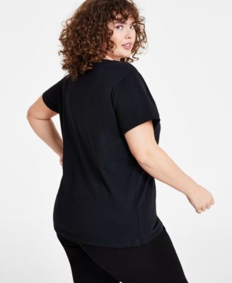 Trendy Plus Size Perfect Crewneck T-Shirt