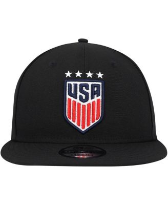 Men's Black USWNT Team Basic 9FIFTY Snapback Hat