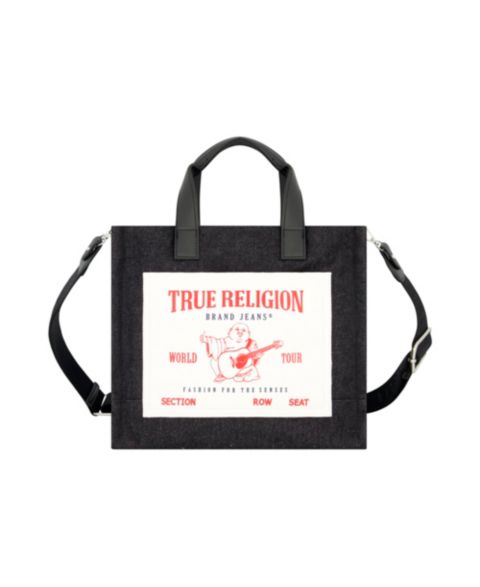 Женская сумка True Religion Medium Pocket, цвет: Чёрный