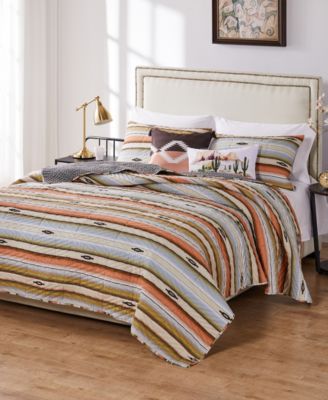 Painted Desert Reversible 2 Piece Quilt Set, Twin/Twin XL