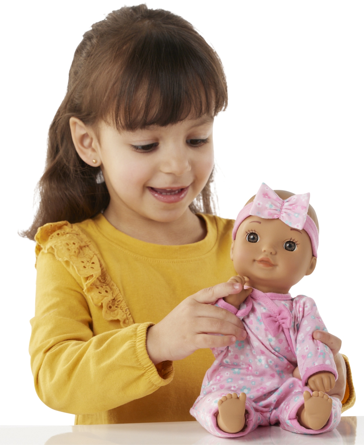 You & Me Chatter And Coo 12" Baby Doll Hispanic, Created for You by Toys R Us