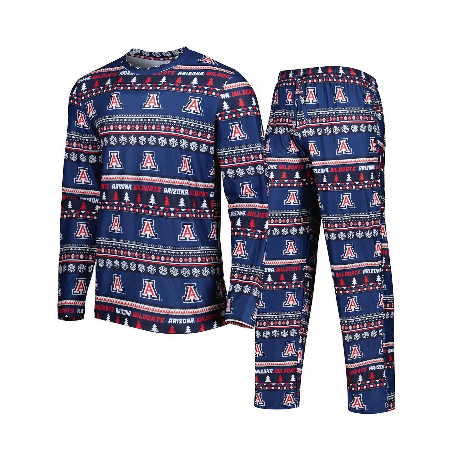 Мужская пижама Concepts Sport Arizona Wildcats Swivel, Navy — фото 5