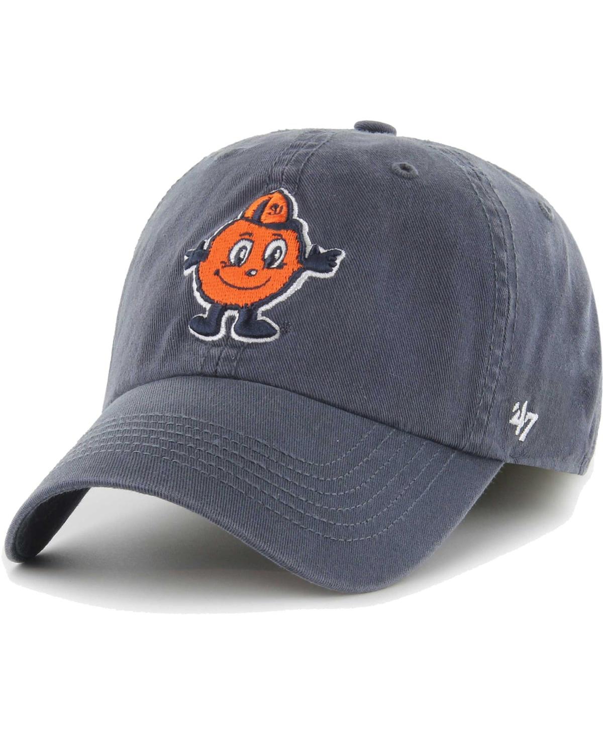 47 Brand Men's ' Navy Syracuse Orange Franchise Fitted Hat