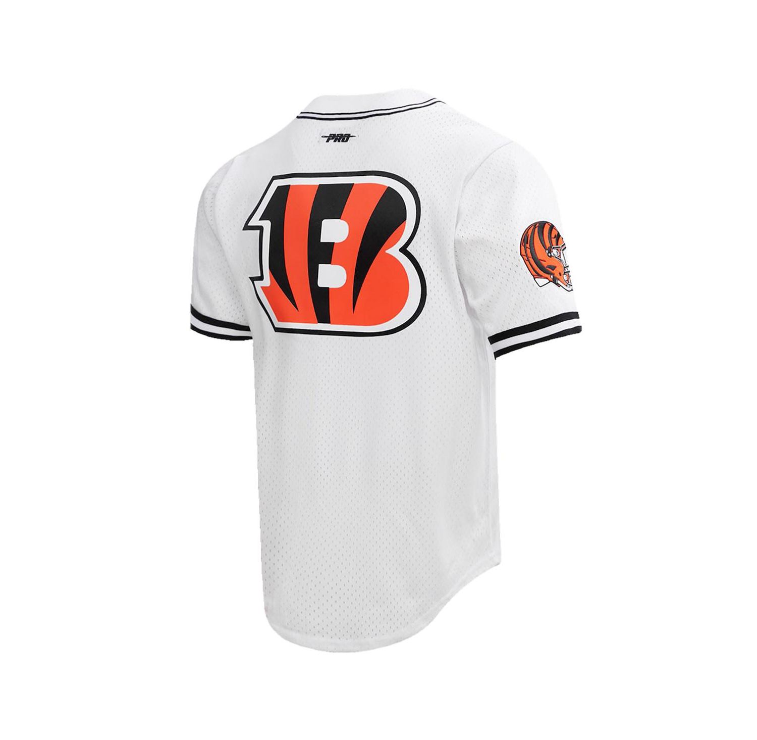Men's Joe Burrow White Cincinnati Bengals Baseball Player Button-Up Shirt
