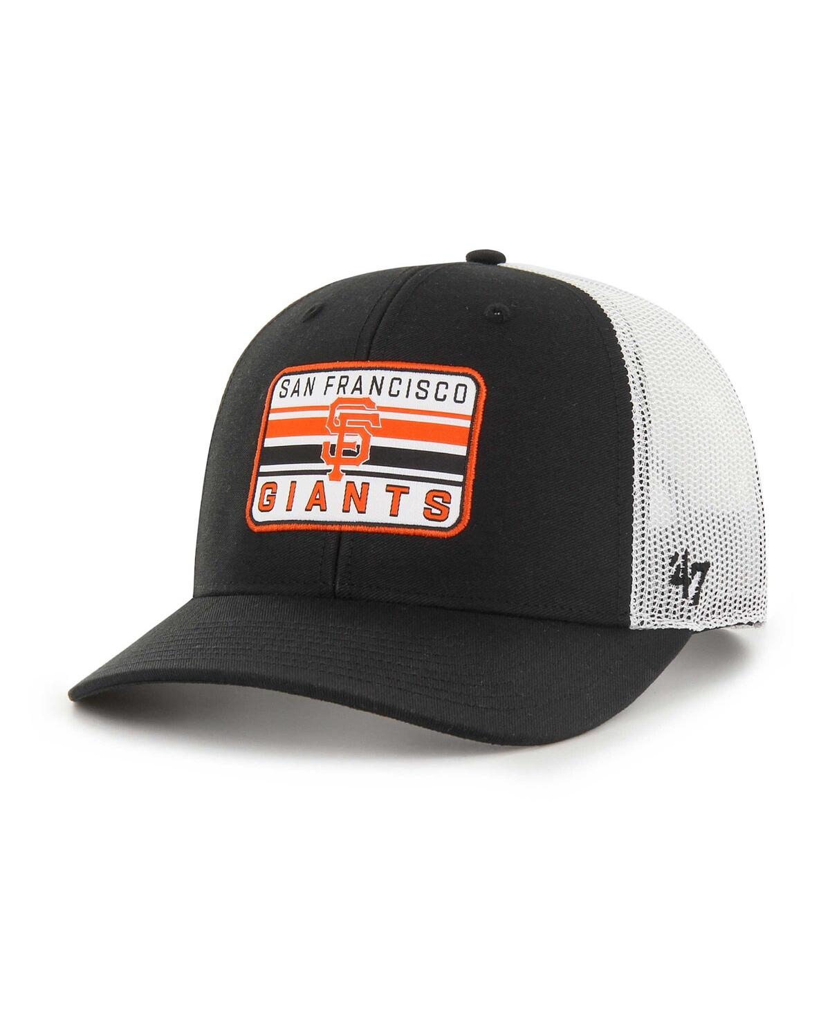 47 Brand Men's ' Black San Francisco Giants Drifter Trucker Adjustable Hat