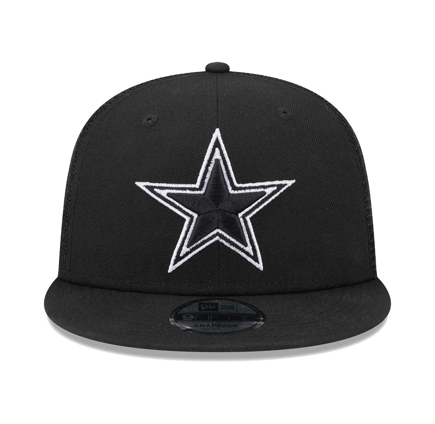 Men's Black Dallas Cowboys Main Trucker 9FIFTY Snapback Hat