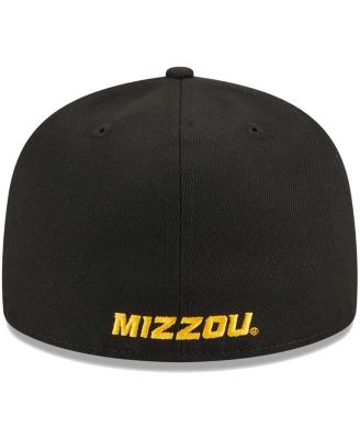 Men's Black Missouri Tigers Evergreen 59FIFTY Fitted Hat
