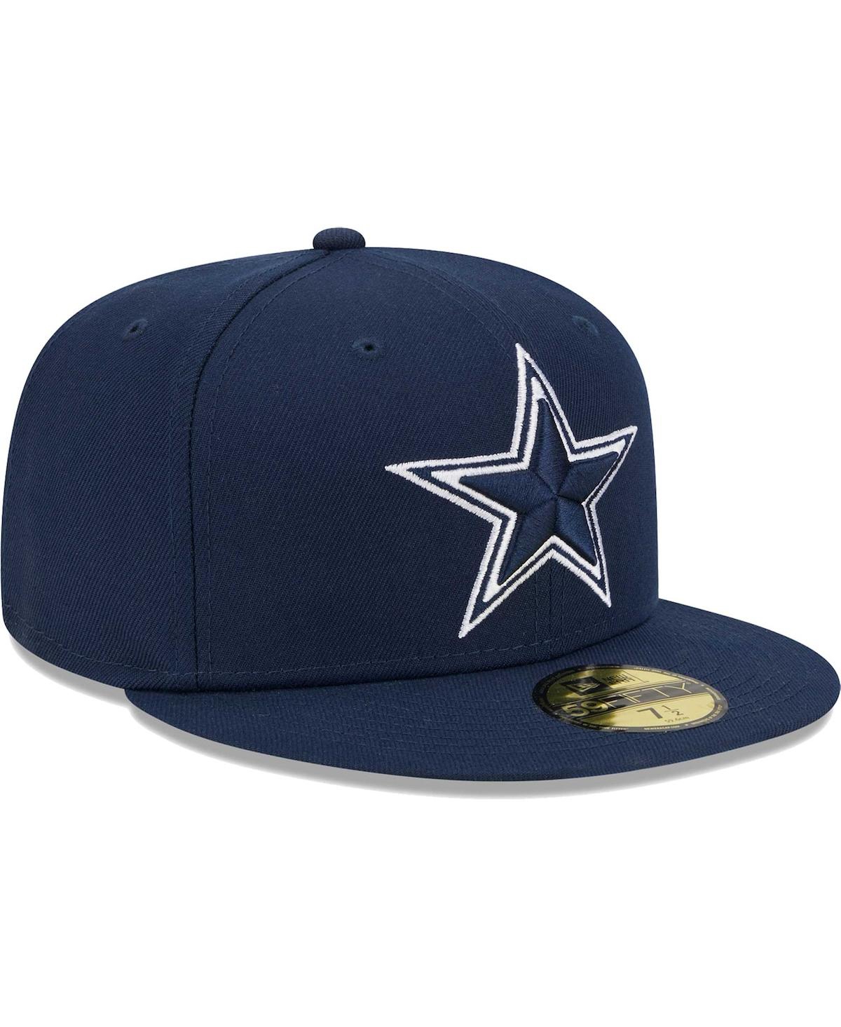 Men's New EraDallas Cowboys Main 59FIFTY Fitted Hat - Navy