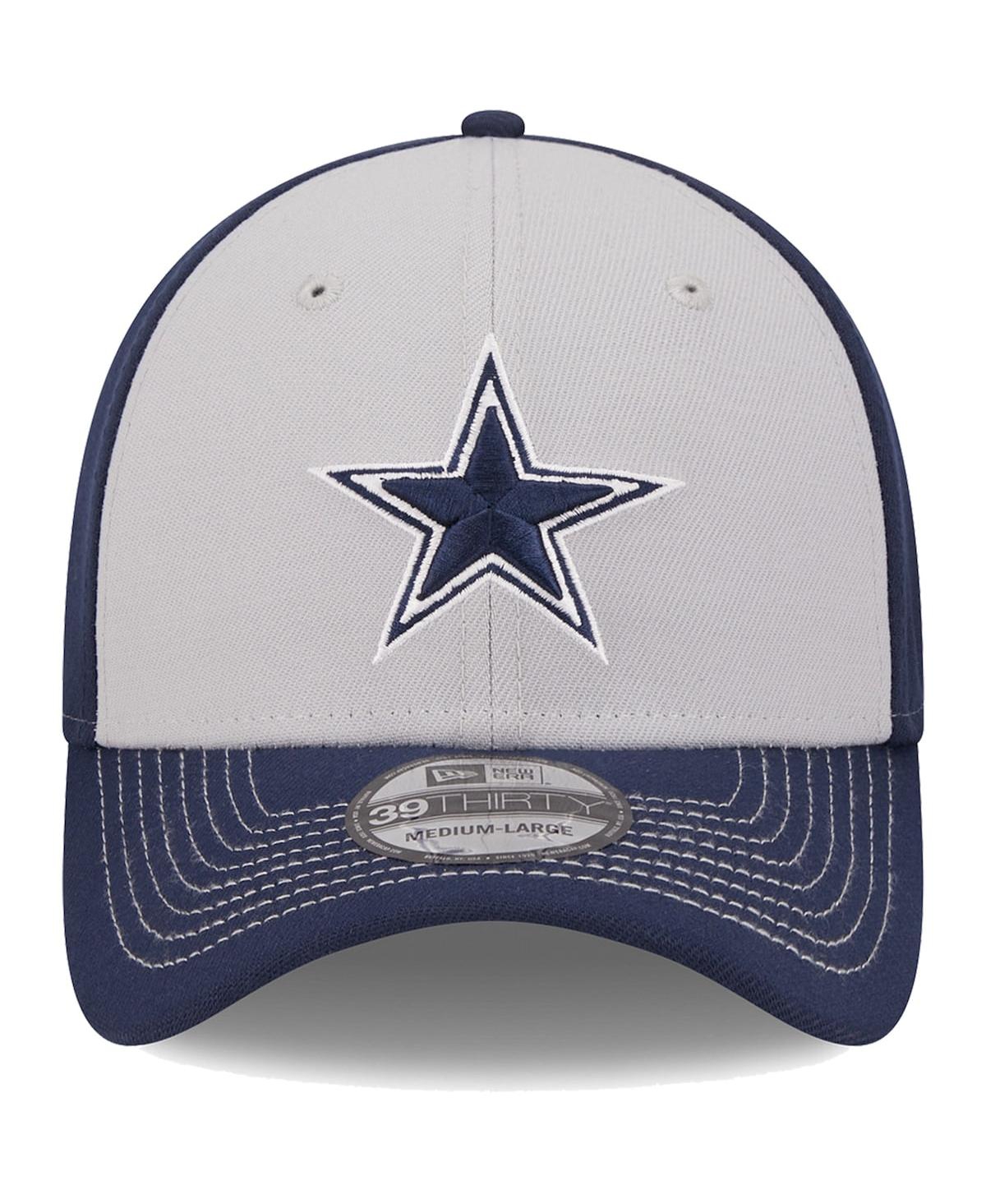 Men's New EraDallas Cowboys Main 39THIRTY Flex Hat - Gray