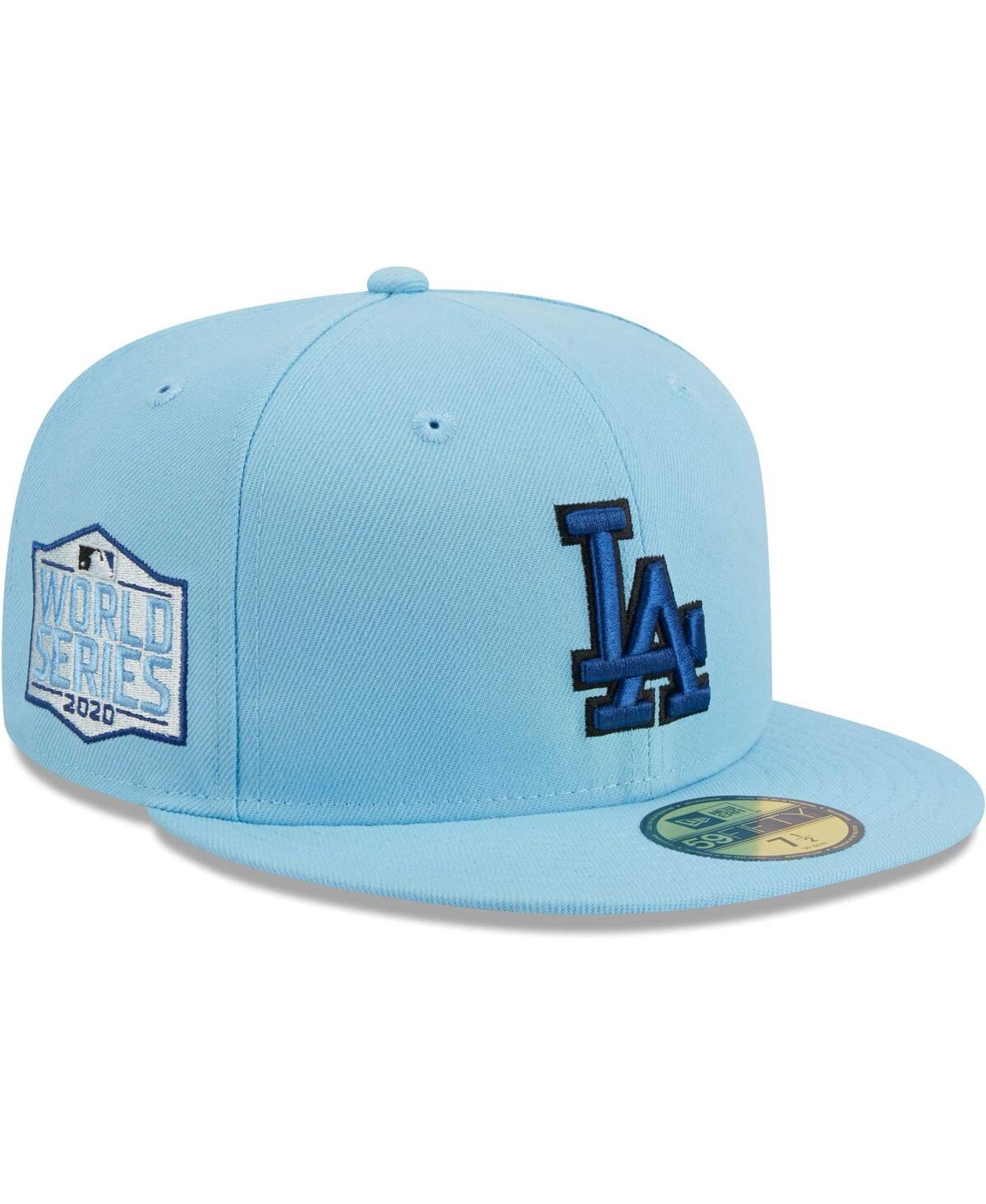 Men's New EraLos Angeles Dodgers 59FIFTY Fitted Hat - Light Blue