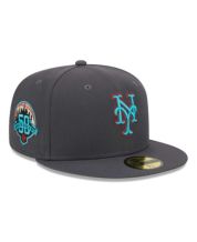 Atlanta Braves New Era Pipe 39THIRTY Flex Hat - Gray