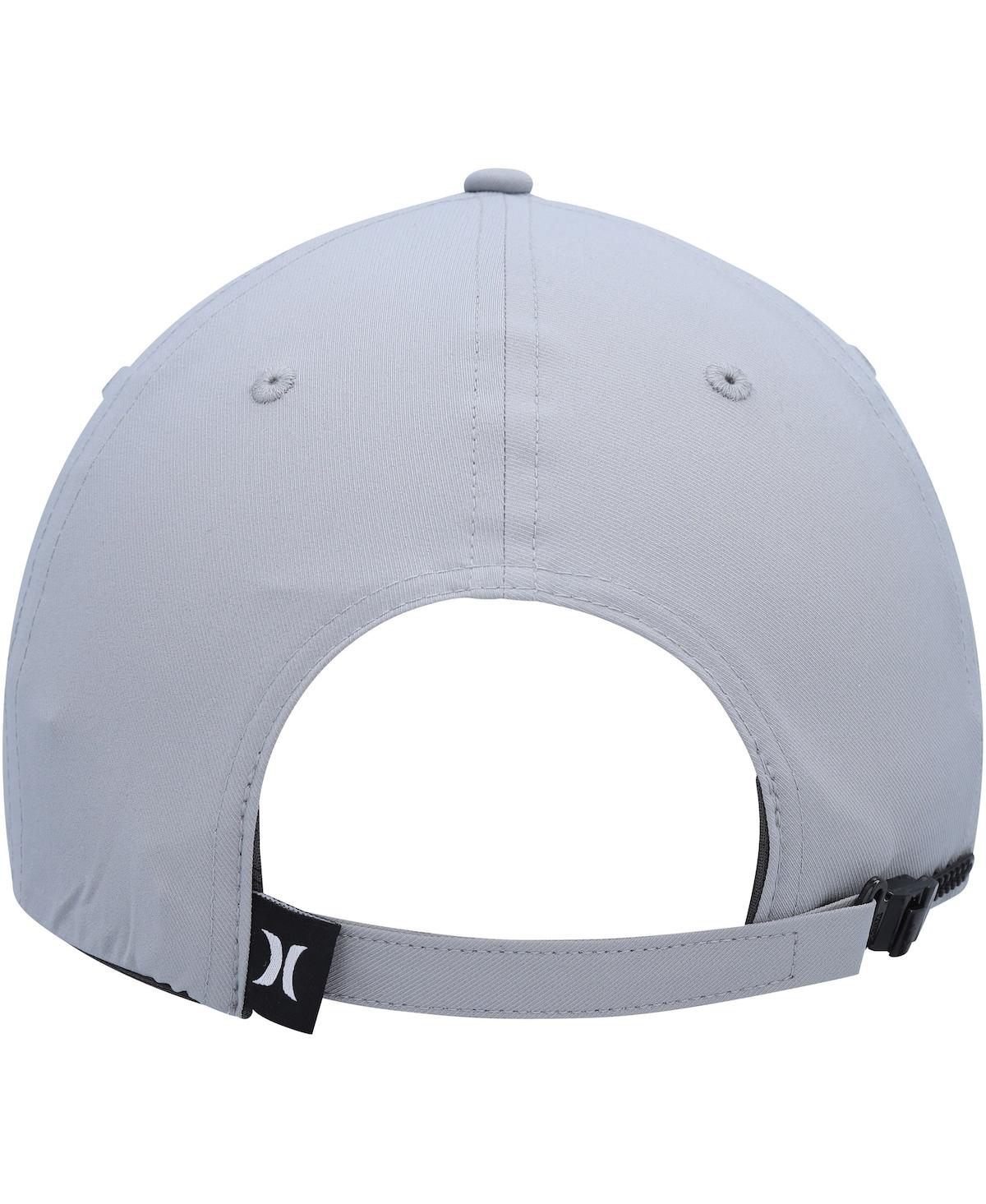 Shop Hurley Men's  Gray Phantom Ridge Zipperback Adjustable Hat