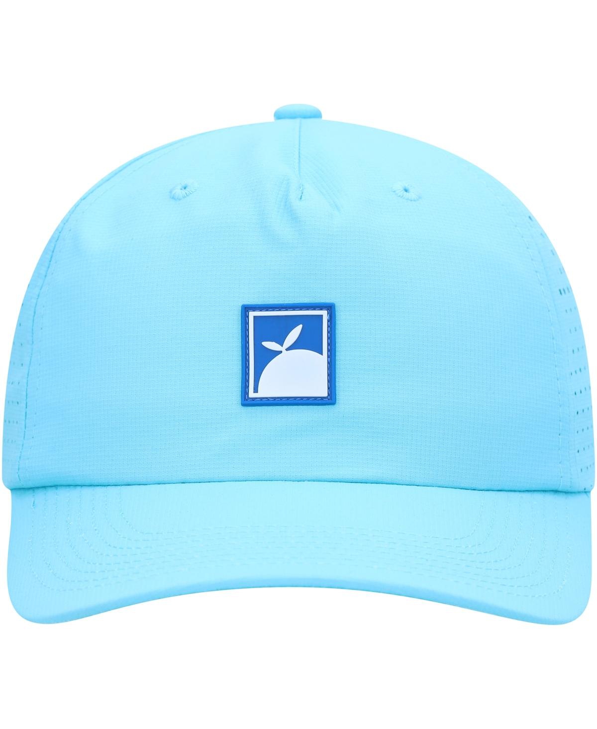 Shop Flomotion Men's  Light Blue Icon Snapback Hat