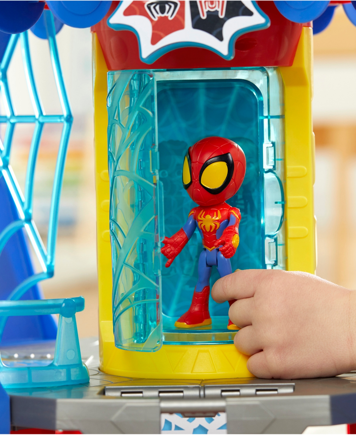 Shop Spidey And His Amazing Friends Marvel Web-spinners Playset In No Color