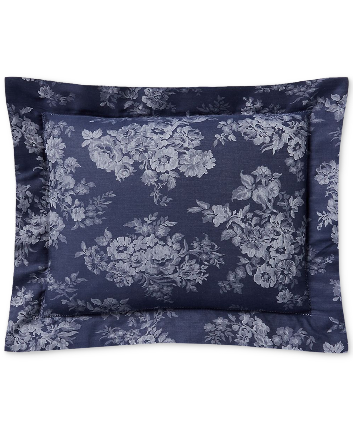 Ralph Lauren Mya Decorative Pillow, 12" X 16" In Navy