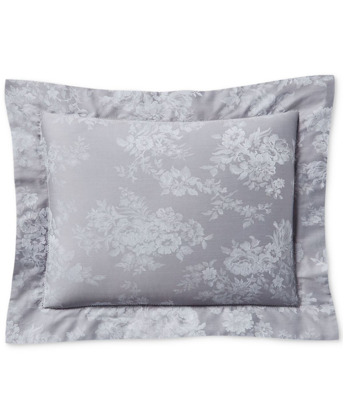 Lauren Ralph Lauren Mya Decorative Pillow, 12" X 16" In Soft Grey
