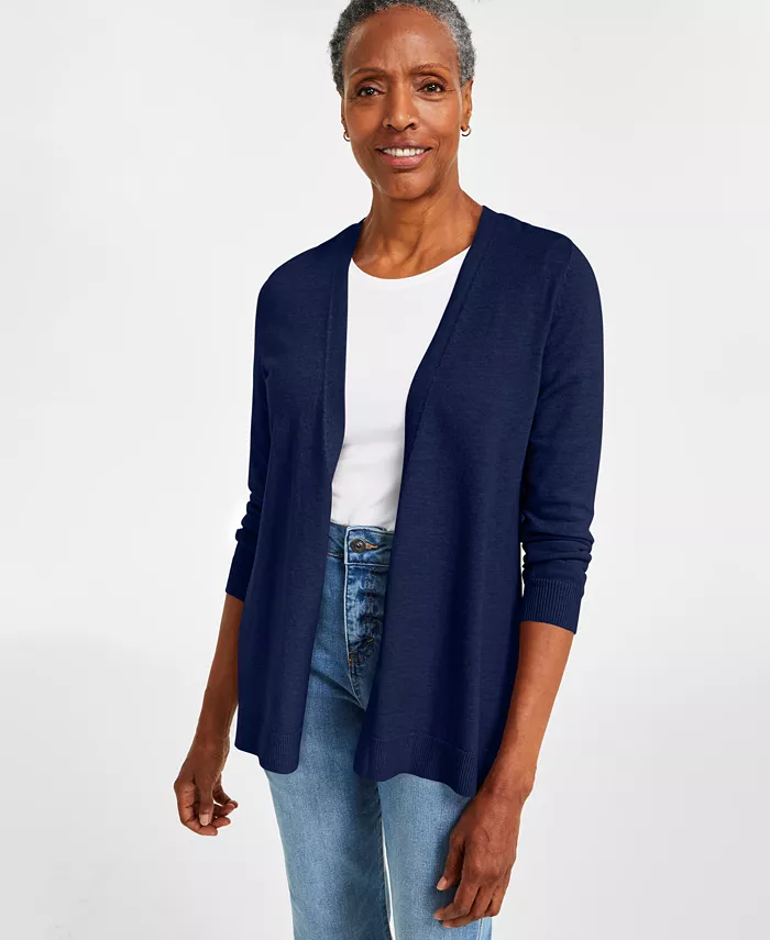 Women's Open-Front Cardigan - thumbnail 2