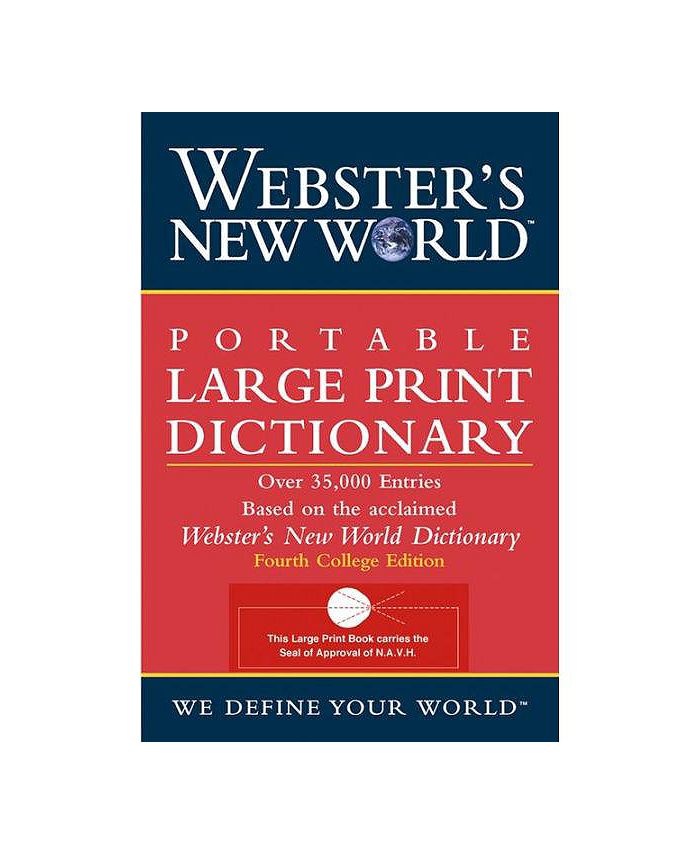Barnes & Noble ster's New World Portable Large Print Dictionary