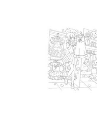 The Manga Artist's Coloring Book- Fashion!- Fun Clothes & Characters to Color by Christopher Hart