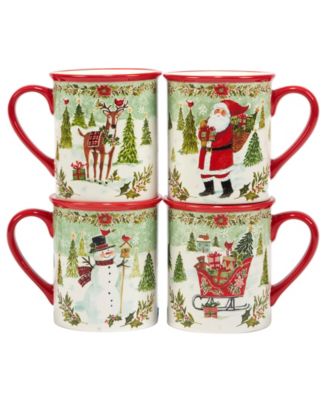 Joy of Christmas 16 piece Dinnerware Set,&nbsp;Service for 4