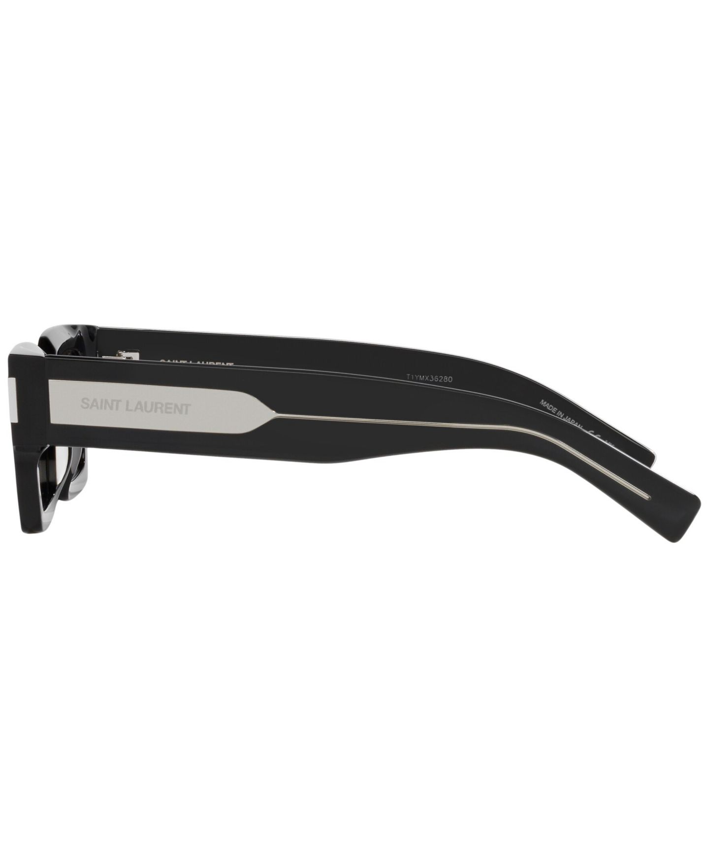 Солнцезащитные очки Saint Laurent Unisex Sunglasses, SL 572, цвет: Чёрный — фото 6