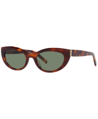 YSL online unisex tortoise sunglasses