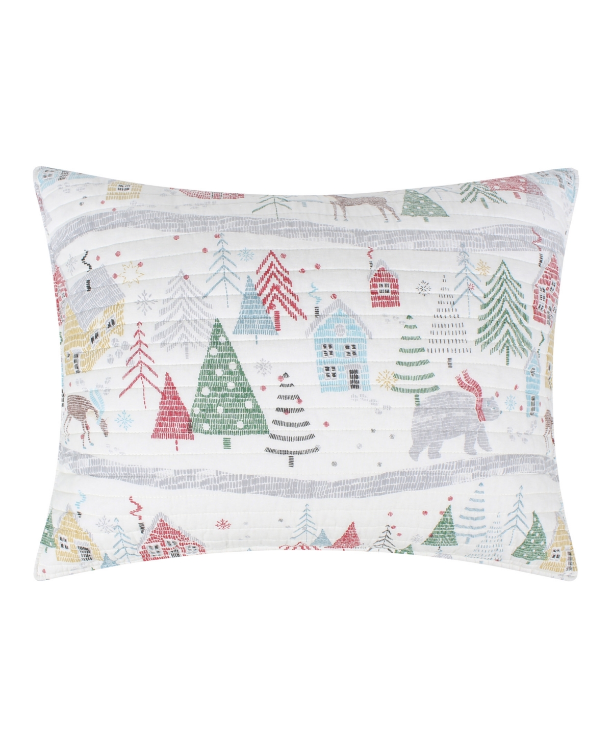 Levtex Joulset Holiday Reversible 3-pc. Quilt Set, King/california King In Red