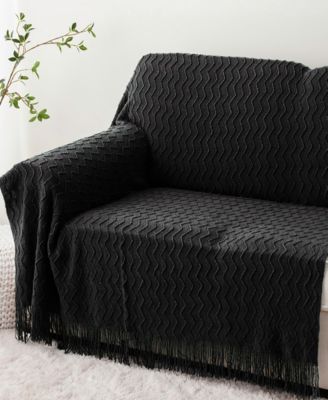 Wave-Link Texture Lightweight Throw, 50" x 60"