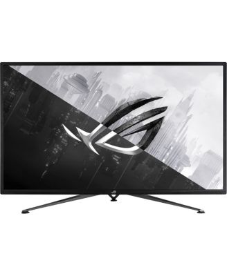 Photo 1 of (UNABLE TO TEST!!!) ASUS 90LM0590-B011B0 ROG Strix 43 in. 4K HDR DSC XG43UQ UHD 3840 x 2160 144Hz 1ms HDMI 2.1 Display HDR1000 DCI-P3 90 Percent DisplayPort USB Gaming Monitor