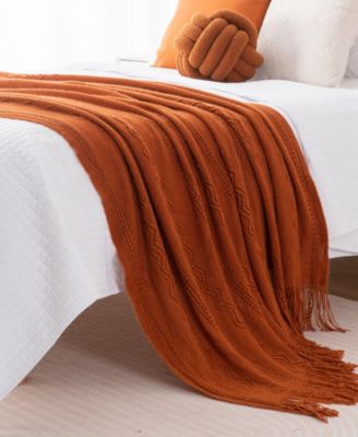 Texture Triple Zig-Zag Lightweight Throw, 50" x 60"