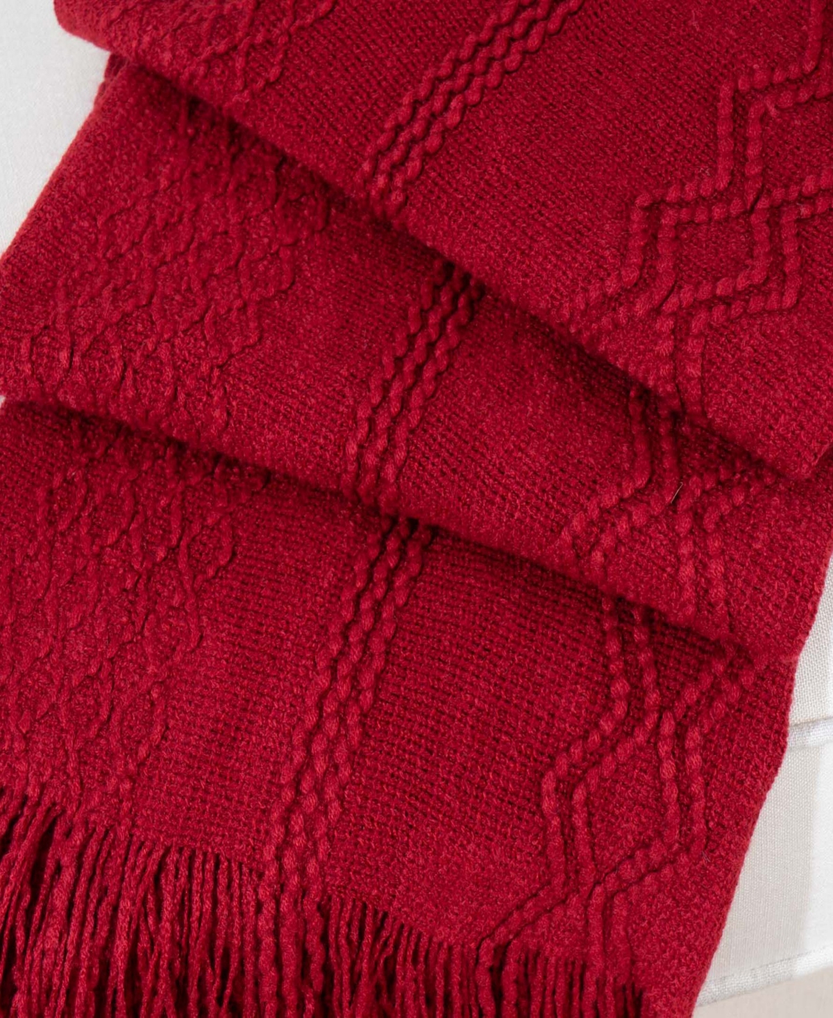 Battilo Multi Chevron Texture Lightweight Throw, 50" x 60"