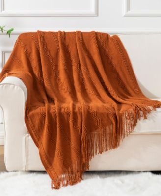 Texture Triple Zig-Zag Lightweight Throw, 50" x 60"