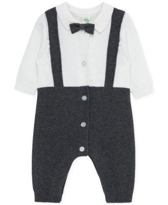 Little Me - Baby Boys Sweater-Knit Dressy Coverall