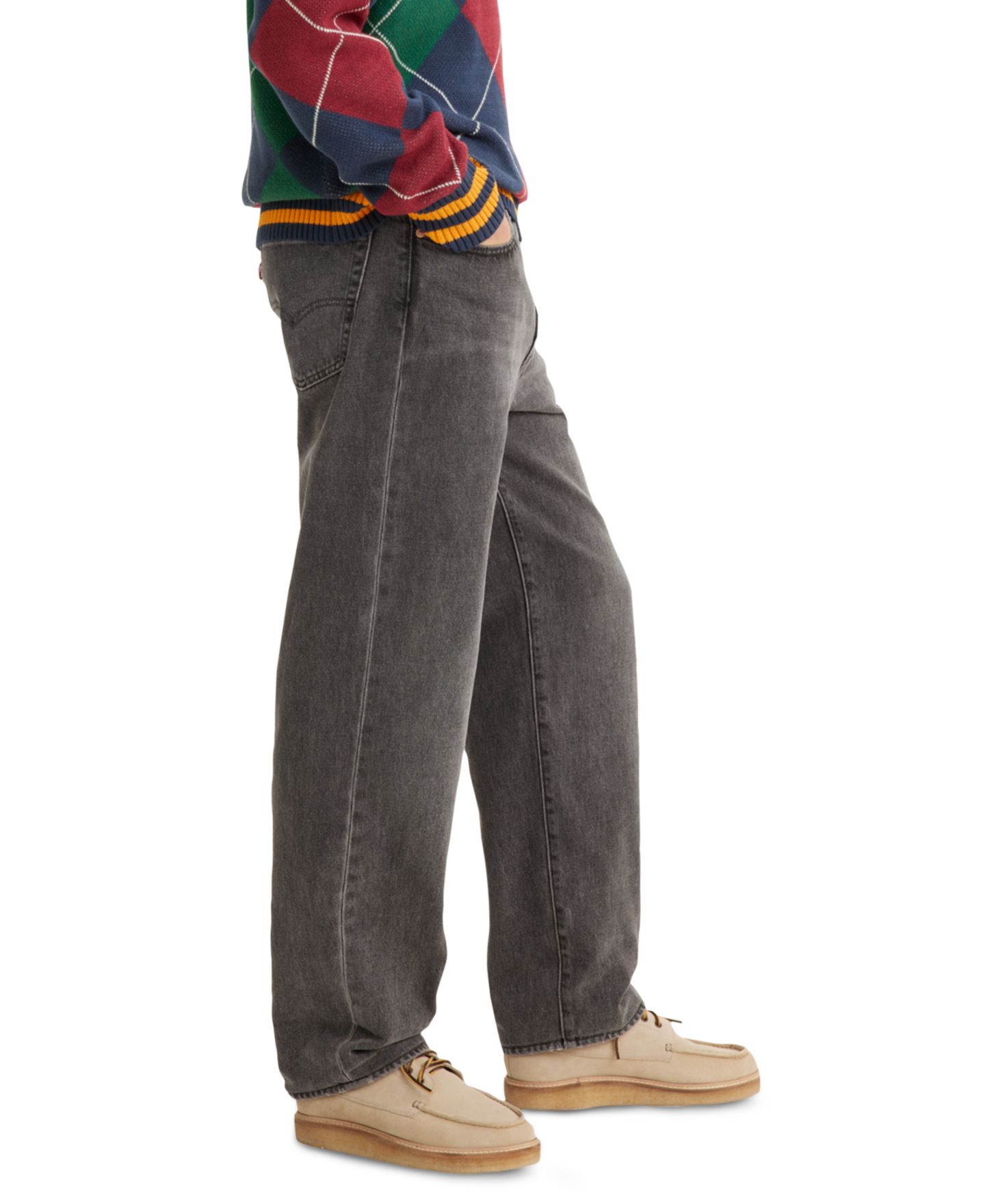 Мужские джинсы Levi's Loose Premium 568 Jeans, цвет: Block Party T2 — фото 3